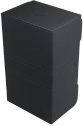Gamegenic Deckbox: Stronghold 200+ Convertible Black Gamegenic Deckbox: Stronghold 200+ Convertible Black