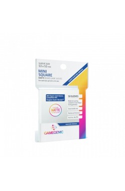Gamegenic Sleeves: Matte Mini Square 53x53mm (50)