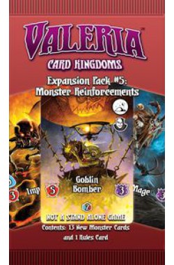 Valeria: Card Kingdoms – Expansion Pack #05: Monster Reinforcements
