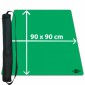 Blackfire Ultrafine Playmat - groen 90x90cm - met draagtas