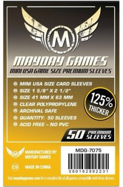 Mayday Mini American Sleeves Premium (41x63mm) - 50 stuks