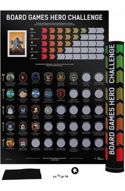 Scratch-Off Poster Board Games Hero Challenge Scratch-Off Poster Board Games Hero Challenge