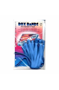 Box Bands: Large (6-Pack) - blauw