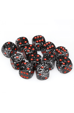 Chessex Dobbelsteen 16mm Speckled Space