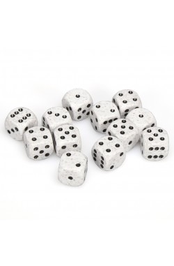 Chessex Dobbelsteen 16mm Speckled Arctic Camo