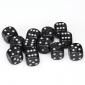 Chessex Dobbelsteen 16mm Speckled Ninja