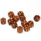 Chessex Dobbelsteen 16mm Speckled Mercury