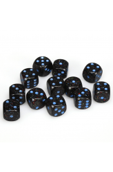 Chessex Dobbelsteen 16mm Speckled Blue Stars