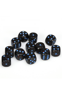 Chessex Dobbelsteen 16mm Speckled Blue Stars