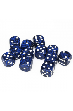 Chessex Dobbelsteen 16mm Speckled Stealth