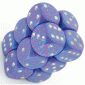 Chessex Dobbelsteen 16mm Speckled Silver Tetra