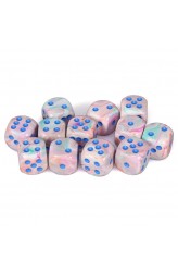 Chessex Dobbelsteen 16mm Festive Pop-Art Chessex Dobbelsteen 16mm Festive Pop-Art