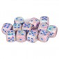 Chessex Dobbelsteen 16mm Festive Pop-Art