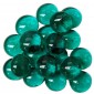 Chessex Glass Gaming Stones - Crystal Teal
