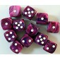 Chessex Dobbelsteen 16mm Festive Violet
