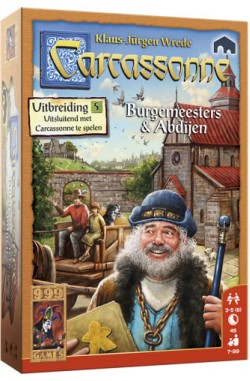 Carcassonne: Uitbreiding 5 – Burgemeesters en Abdijen