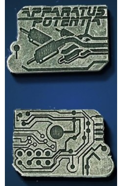 Legendary Coins: Cyberpunk (Zilver) Legendary Coins: Cyberpunk (Zilver)