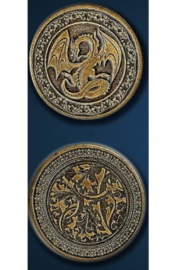 Legendary Coins: Dragon (Goud) Legendary Coins: Dragon (Goud)