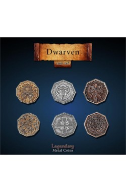 Legendary Coins: Dwarven (Goud) Legendary Coins: Dwarven (Goud)