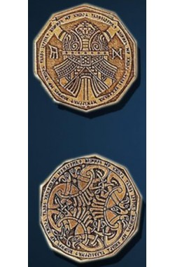 Legendary Coins: Dwarven (Goud) Legendary Coins: Dwarven (Goud)