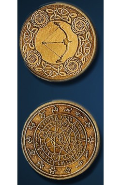 Legendary Coins: Elven (Goud) Legendary Coins: Elven (Goud)