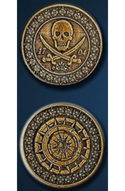 Legendary Coins: Pirate (Goud) Legendary Coins: Pirate (Goud)