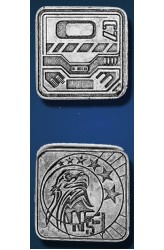 Legendary Coins: Sci Fi (Zilver) Legendary Coins: Sci Fi (Zilver)