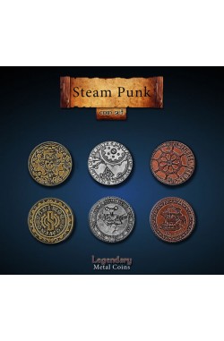 Legendary Coins: Steampunk (Goud) Legendary Coins: Steampunk (Goud)