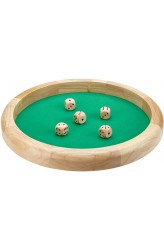 Dobbelbak XL Blank Hout (40cm) Dobbelbak XL Blank Hout (40cm)