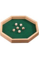 Dobbelbak Hout Octagon Dobbelbak Hout Octagon