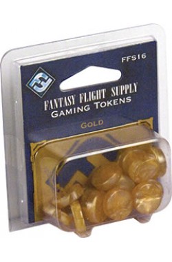 Fantasy Flight Gaming Tokens - Gold Fantasy Flight Gaming Tokens - Gold