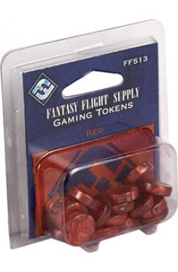 Fantasy Flight Gaming Tokens - Red Fantasy Flight Gaming Tokens - Red