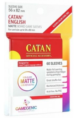 Gamegenic Sleeves: Matte Catan-Sized 56x82mm (50)