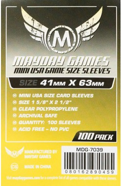 Mayday Mini American Sleeves (41x63mm) - 100 stuks