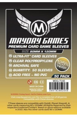 Mayday Magnum Sleeves Premium (80x120mm) - 50 stuks