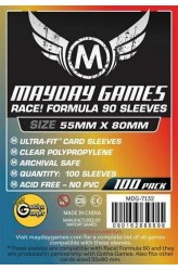 Mayday Race Formula 90 Sleeves (55x80mm) - 100 stuks