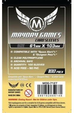 Mayday Sleeves (61x103mm) - 100 stuks