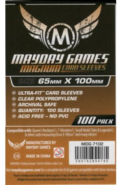 Mayday Magnum Sleeves (65x100mm) - 100 stuks