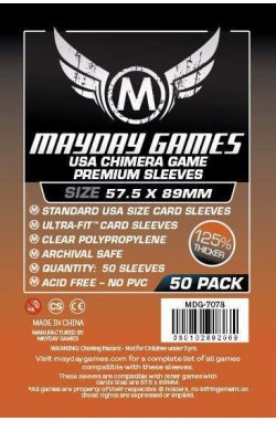 Mayday USA Chimera Sleeves Premium (57.5x89mm) - 50 stuks