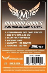 Mayday USA Chimera Sleeves (57.5x89mm) - 100 stuks Mayday USA Chimera Sleeves (57.5x89mm) - 100 stuks