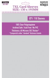 Sleeve Kings 7XL Card Sleeves (130x195mm) - 110 stuks