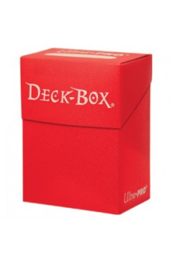 Ultra Pro 80 Card Deck Box - Rood
