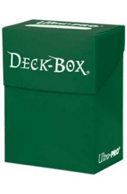 Ultra Pro 80 Card Deck Box - Donkergroen