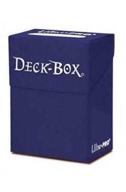 Ultra Pro 80 Card Deck Box - Donkerblauw