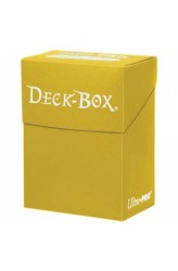 Ultra Pro 80 Card Deck Box - Geel