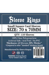 Sleeve Kings Small Square Card Sleeves (70x70mm) - 110 stuks