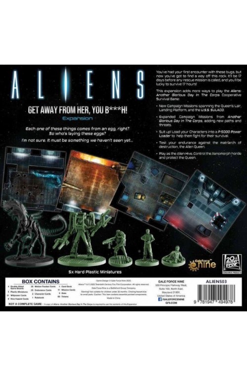 Aliens Get Away from Her You Bh! Expansion Updated Edition