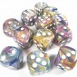 Chessex Dobbelsteen 16mm Festive Carousel