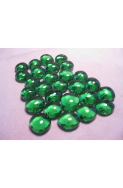 Chessex Glass Gaming Stones - Light Green