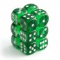 Chessex Dobbelsteen 16mm Translucent Groen